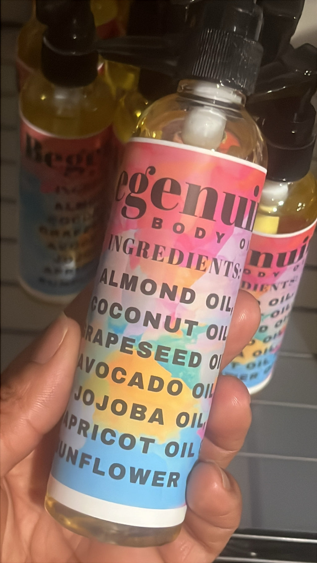 Body oil