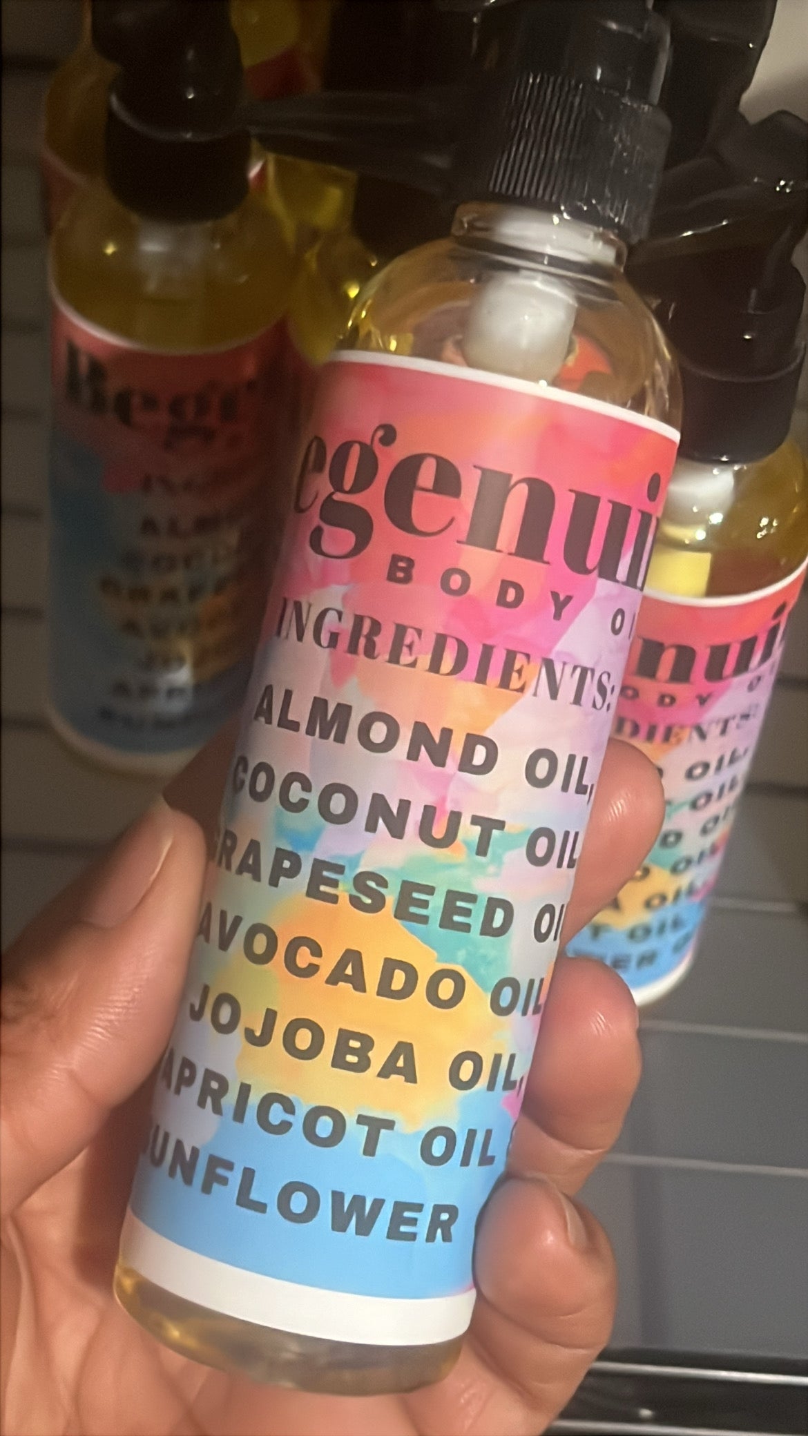 Body oil