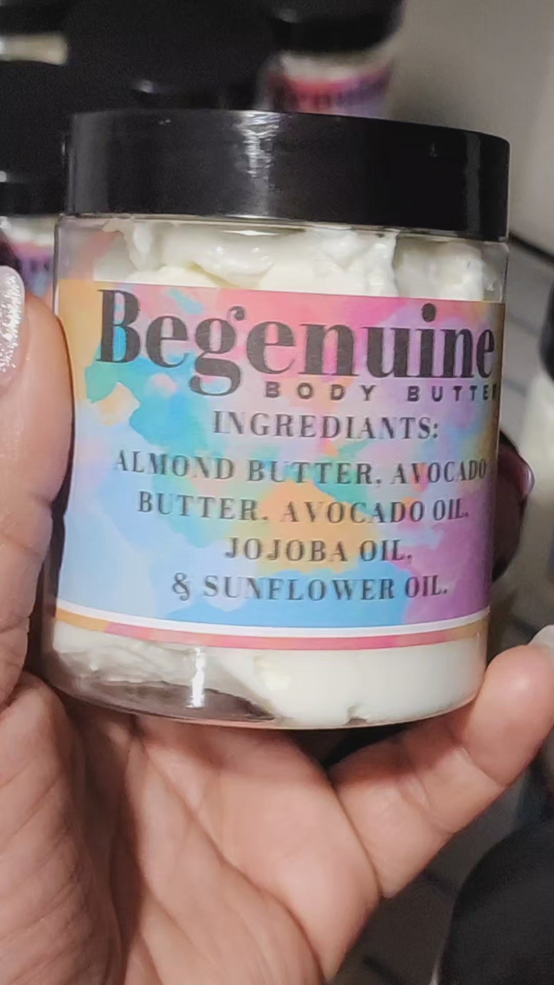Begenuine body butter 8oz