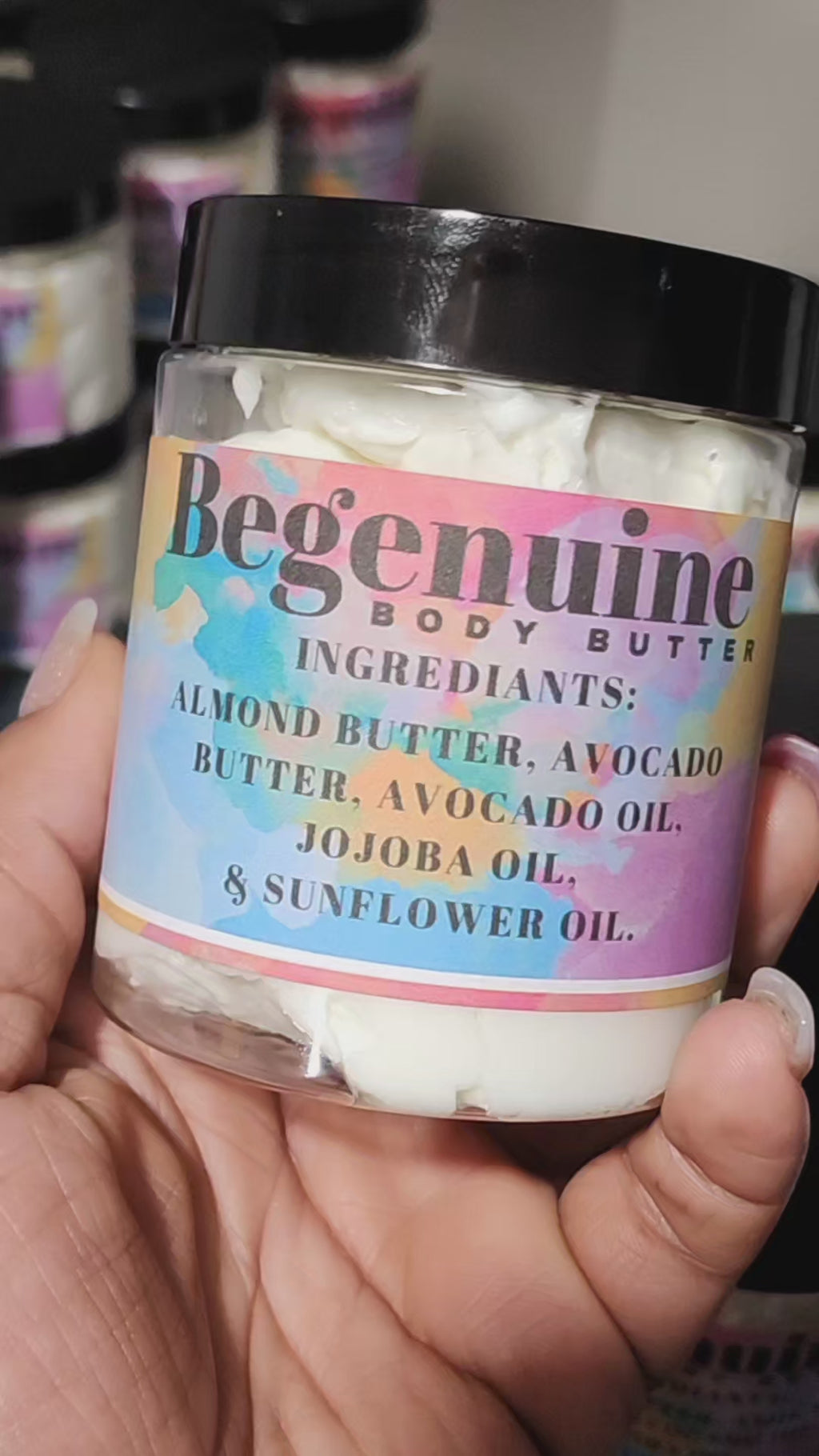 Begenuine body butter 8oz