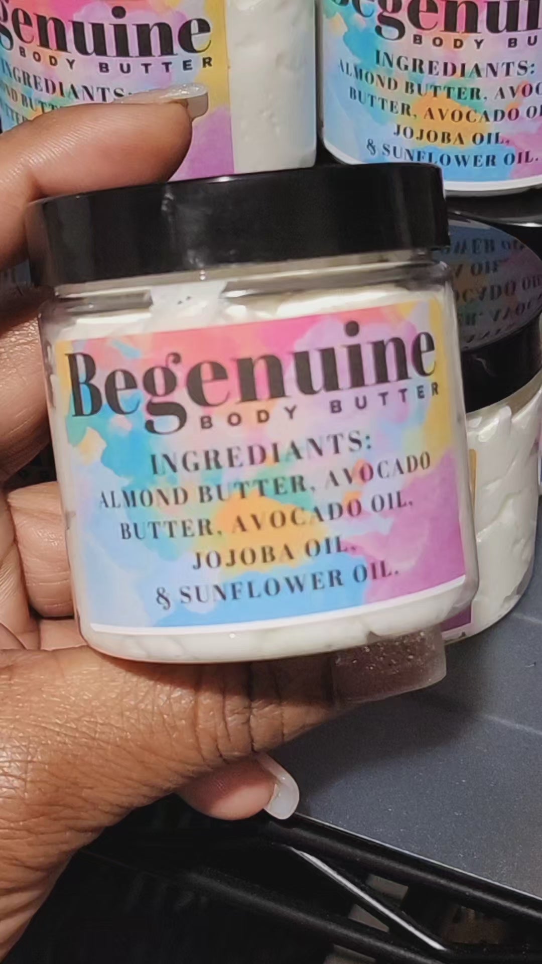 Begenuine body butter 4oz