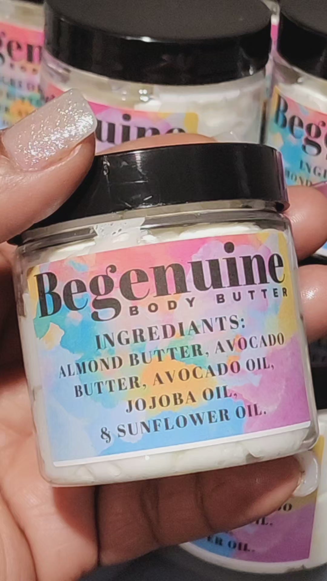 Begenuine body butter 4oz