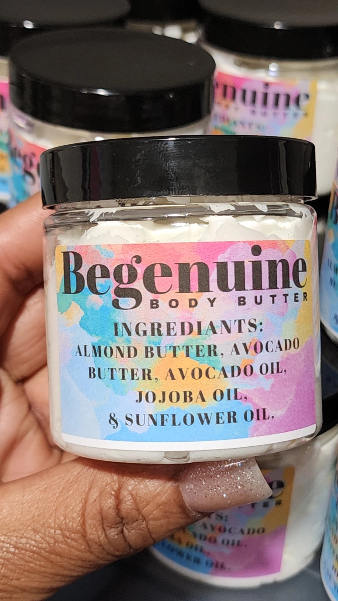 Begenuine body butter 4oz